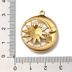 Pendentifs en acier inoxydable 304&nbsp;STAS-H227-05G-02