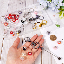 DIY-Set zur Herstellung von Schlüsselanhängern mit Perlen aus Harz&nbsp;DIY-SC0025-47