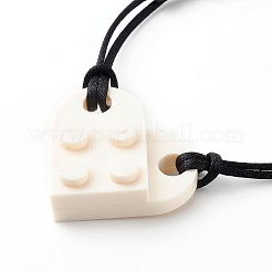 Blocs de construction en résine bracelets à maillons&nbsp;BJEW-JB06339-03