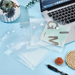 Dossiers d'enveloppes en plastique transparent&nbsp;AJEW-DJ0004-59C