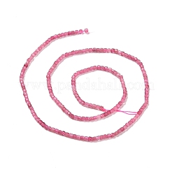 Natürliche rosa Turmalin Perlen Stränge&nbsp;G-C009-B20