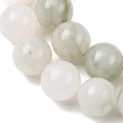 Natürliche Sinkiang Jade Perlen Stränge&nbsp;G-T150-A03-12mm