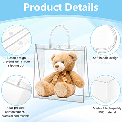 70 Stück transparente PVC-Verpackungstaschen&nbsp;AJEW-WA0001-50