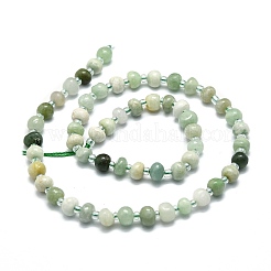 Natürliche Myanmar Jade Perlen Stränge&nbsp;G-E576-60