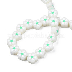 Handgemachte Polymer-Lehm-Korn-Stränge&nbsp;CLAY-N011-48B-A01