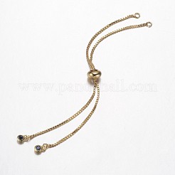 Messingkette Armband machen&nbsp;KK-G290-09