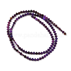 Fili di perline di ematite sintetica non magnetica elettrolitica&nbsp;G-J211-A08-01