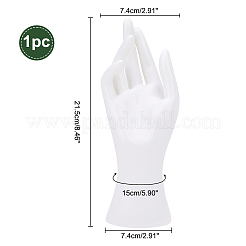 Schaufensterpuppenhalter aus Kunststoff für Handschmuck&nbsp;RDIS-WH0009-014