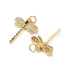 Messing micro pave klare zirkonia anhänger&nbsp;CU-CBA03AF-08G-01
