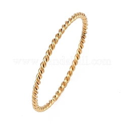 Anillos de dedo de acero inoxidable 304 para mujer&nbsp;RJEW-K301-08B-G