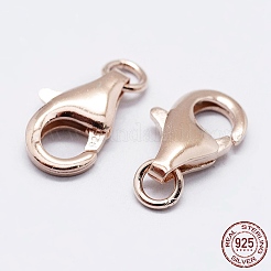 925 Sterling Silber Karabinerverschlüsse&nbsp;STER-K167-074B-RG