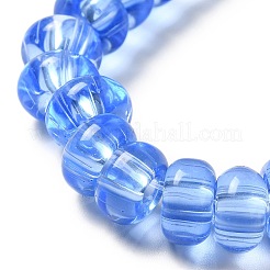 Chapelets de perles en verre transparente  &nbsp;LAMP-G156-20O