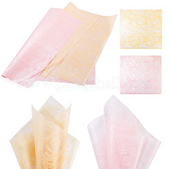 40 Stück 2 Farben wasserdichtes Blumen-Geschenkpapier&nbsp;AJEW-TA0003-27