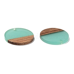 Colgantes de resina & madera&nbsp;X-RESI-S358-02B-03