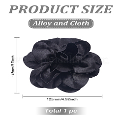 1 broche de tela de aleación con forma de pico de pato&nbsp;JEWB-LP0001-10C
