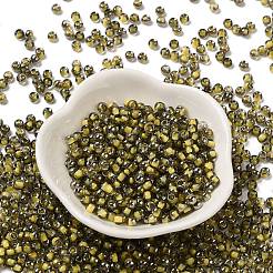 Interno trasparente colora perline di vetro&nbsp;SEED-H002-A-C202
