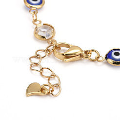 Collane di ottone catena a maglia&nbsp;NJEW-JN03453
