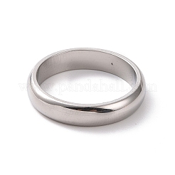 Bague en acier inoxydable 201 anti-ternissement pour femme&nbsp;RJEW-I089-51P