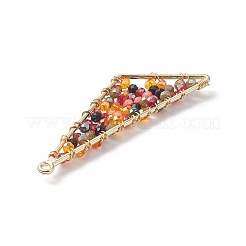 Pendentifs de perles de verre électrolytique&nbsp;PALLOY-JF02062