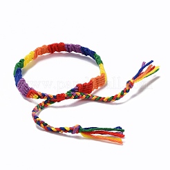 Regenbogen-Pride-Armband&nbsp;LS-BJEW-F419-10