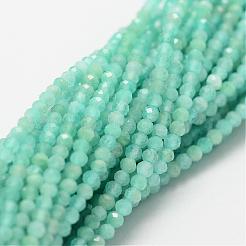 Natur amazonite Perle Stränge&nbsp;G-P270-2mm-24