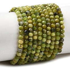 Natur Serpentin Perlen Stränge&nbsp;G-P603-C-3mm-06