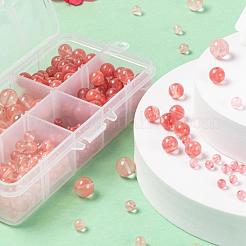 Set di perle di vetro al quarzo ciliegio 340 pz 4 dimensioni&nbsp;G-LS0001-30
