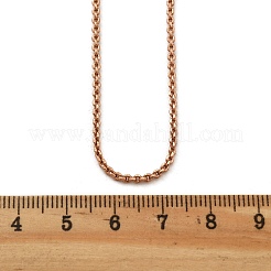 Collane in ottone rolo per donna&nbsp;NJEW-D302-22RG