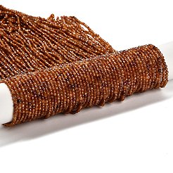 Fili di perle di granato arancione naturale&nbsp;G-RM2025-03-2mm