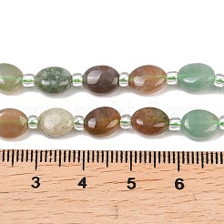 Fili di perline di agata indiana naturale&nbsp;G-Z135-A02