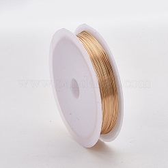 Fil de bijoux en cuivre rond&nbsp;X-CWIR-Q006-0.7mm-KC