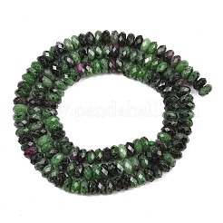 Chapelets de perles de rubis en zoïsite naturelle&nbsp;GG-CBAE4D4-A09-01