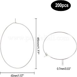 Anillos con dijes para copas de vino de acero inoxidable 316&nbsp;STAS-UN0016-08A