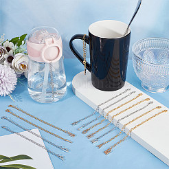 Lettre a ~ z décorations pendentif poignée de tasse en alliage&nbsp;HJEW-AB00426