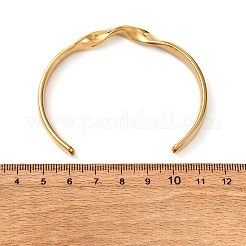 Brazaletes de acero inoxidable 304 para mujer&nbsp;BJEW-D361-03G