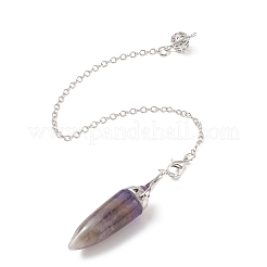 Pendelanhänger mit gemischten Edelsteinen&nbsp;G-C051-11P
