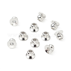 Tappo in ottone placcato a cremagliera&nbsp;KK-WH0060-03P