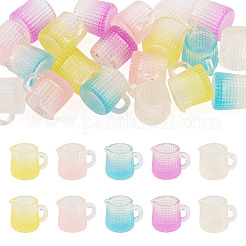 20 mini modello di tazza in resina a 5 colori&nbsp;RESI-TA0005-73