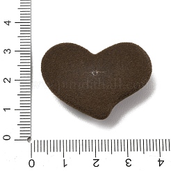 Cabochon in resina opaca floccata&nbsp;RESI-K033-07D