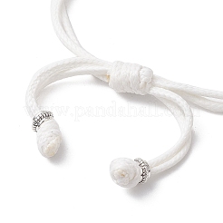 2 pz braccialetti con ciondolo a forma di cuore in lega&nbsp;BJEW-JB11503