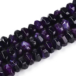 Filo di perline di agata naturale&nbsp;G-N356-01A-13