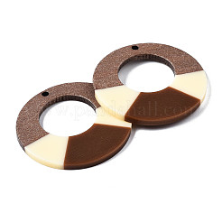 Colgantes de resina y madera de nogal&nbsp;RESI-S389-068A-A12