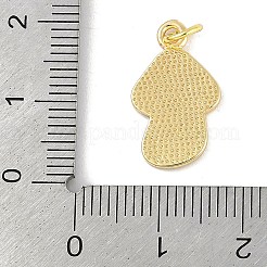Pendentifs d'émail en laiton &nbsp;KK-B114-17G-03
