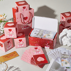 Geburtstagskarton DIY Überraschungsgeschenkbox kreative Bounceboxen Sets&nbsp;DIY-WH20031-064C