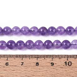 Chapelets de perles de quartz naturel&nbsp;G-T144-6mm-10D