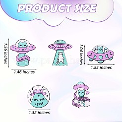 25 Stück Alien Charms Anhänger Harz Alien Cat Charm UFO Charms gemischte Form für Schmuck Halskette Ohrring Basteln&nbsp;JX393A