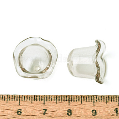 Transparentes bouchons acrylique de perles&nbsp;TACR-T028-58B