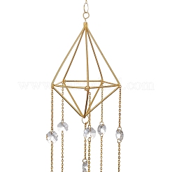 Geometrische Sonnenfänger aus Metall&nbsp;HJEW-G018-03C-G