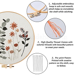 Kits de broderie bricolage pour débutant&nbsp;DIY-WH20011-73F