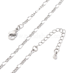 Figaroketten aus Messing für Damen&nbsp;NJEW-D302-01P
